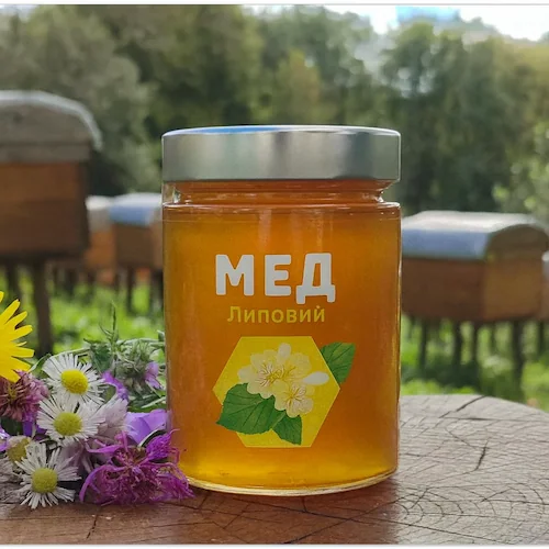 Красиві етикетки на банках з медом